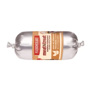 Fleischeslust - meat & treat Huhn mit körnigem Frischkäse - 200g