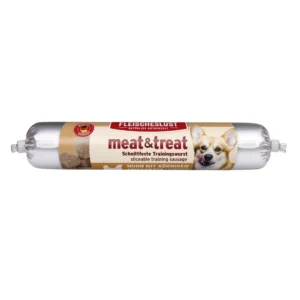 Fleischeslust - meat & treat Huhn mit körnigem Frischkäse - 80g