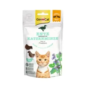 GimCat - Crunchy Snack Ente mit Katzenminze