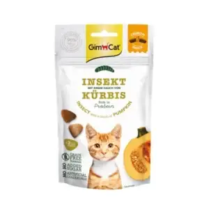 GimCat - Crunchy Snack Insekt mit Kürbis 50 g