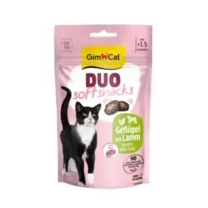 GimCat Duo softsnacks Geflügel mit Lamm 50g