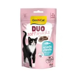 GimCat Duo softsnacks mit Lachs & Forelle 50g