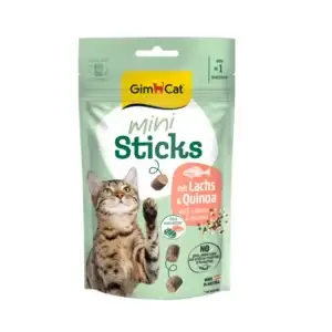 GimCat Mini Sticks mit Lachs & Quinoa 50g