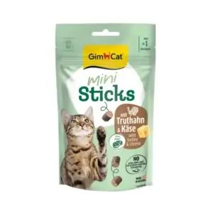 GimCat Mini Sticks mit Truthahn & Käse 50g