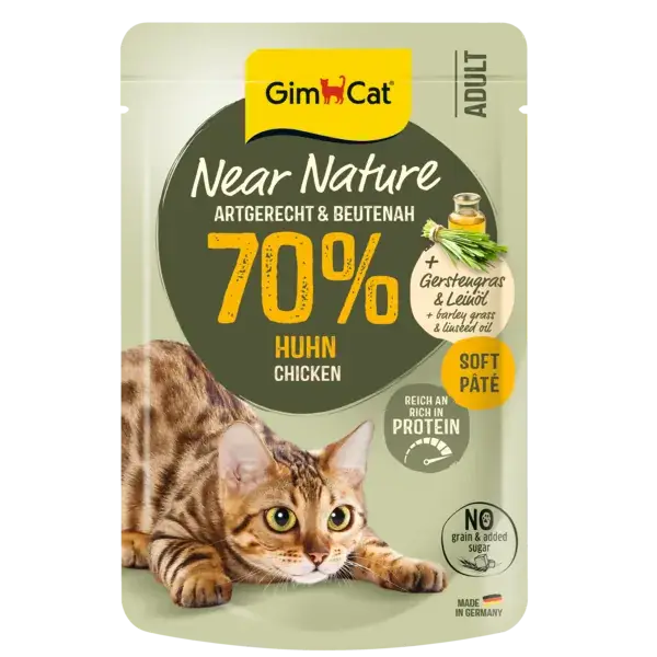 GimCat Near Nature Huhn 85g