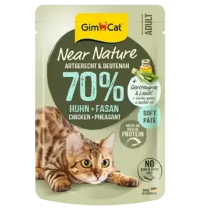 GimCat Near Nature Huhn & Fasan 85g
