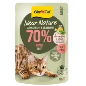 GimCat Near Nature Rind & Ente 85g