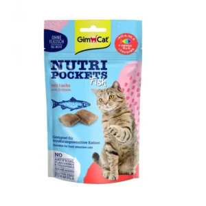 GimCat - Nutri Pockets Fish mit Lachs 60g