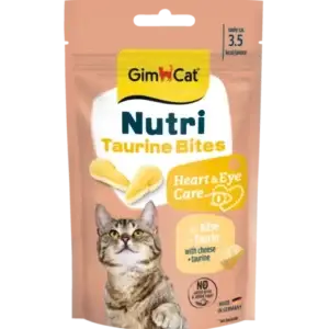 GimCat Nutri Taurine Bites Heart & Eye Care mit Käse + Taurin 40g