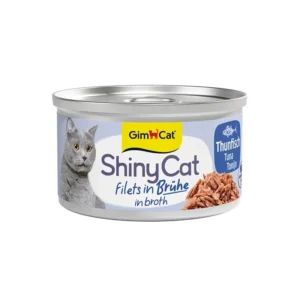 GimCat - ShinyCat Filet in Brühe Thunfisch 70 g