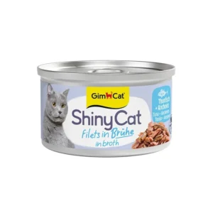 GimCat - ShinyCat Filet in Brühe Thunfisch mit Anchovis 70 g