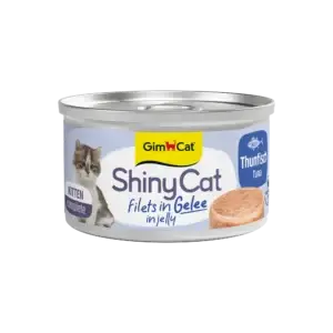 GimCat ShinyCat Kitten Complete in Jelly Thunfisch 70g