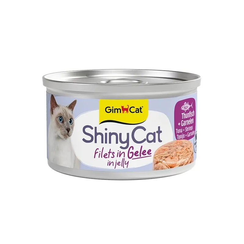 GimCat - ShinyCat in Gelly Thunfisch mit Garnelen 70 g