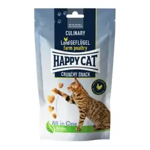Happy Cat - Culinary Crunchy Snack Land-Geflügel 70g