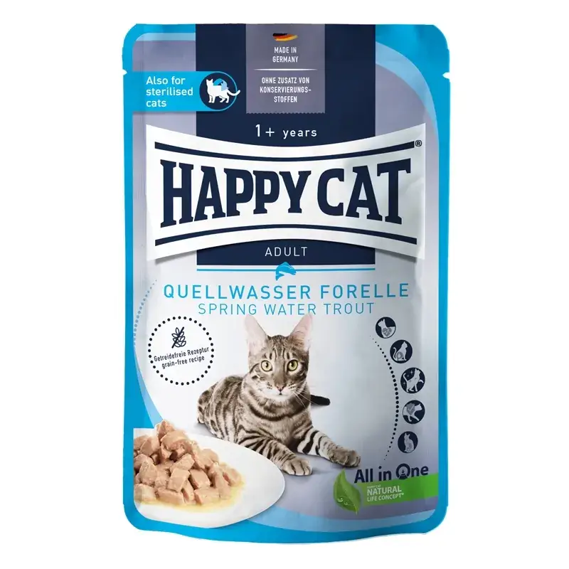 Happy Cat Meat in Sauce - Culinary Quellwasser-Forelle 85g