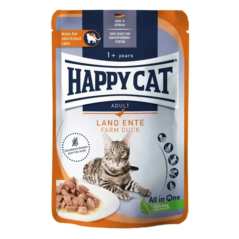 Happy Cat Meat in Sauce - Culinary Land-Ente 85g