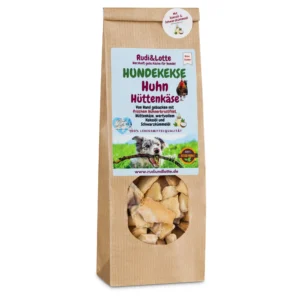 Rudi&Lotte - Hundekekse Huhn Hüttenkäse 100g