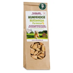 Rudi&Lotte - Hundekekste Hüttenkäse Parmesan 100g