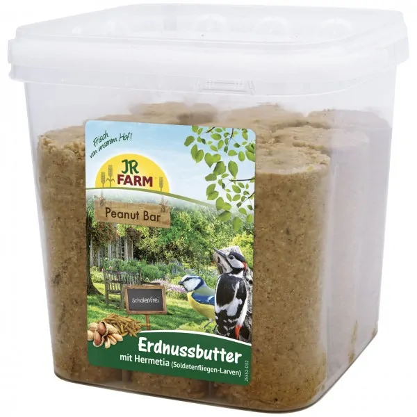 JR Farm Garden Peanut Bar Erdnuss Soldatenfliege 3,15kg Eimer