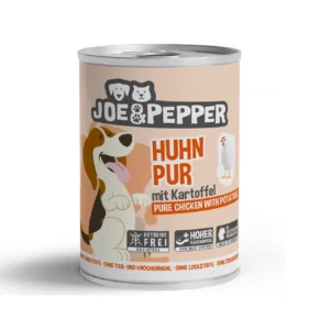 Joe & Pepper Dog - Huhn pur mit Kartoffeln - 400g