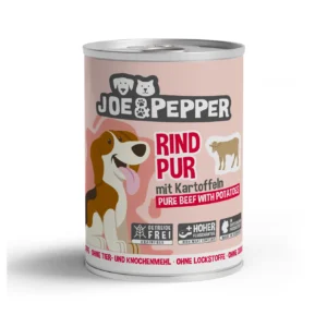 Joe & Pepper Dog - Rind pur mit Kartoffeln - 400g
