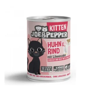 Joe & Pepper Kitten Huhn & Rind und Löwenzahn