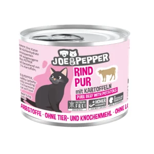 Joe & Pepper Cat - Rind pur & Kartoffeln
