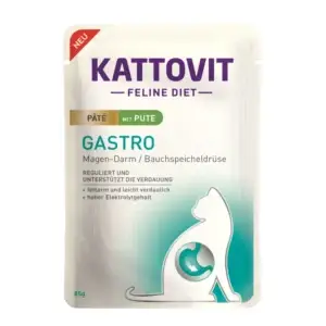 Kattovit Gastro - mit Pute - Paté - 85g - Frischebeutel
