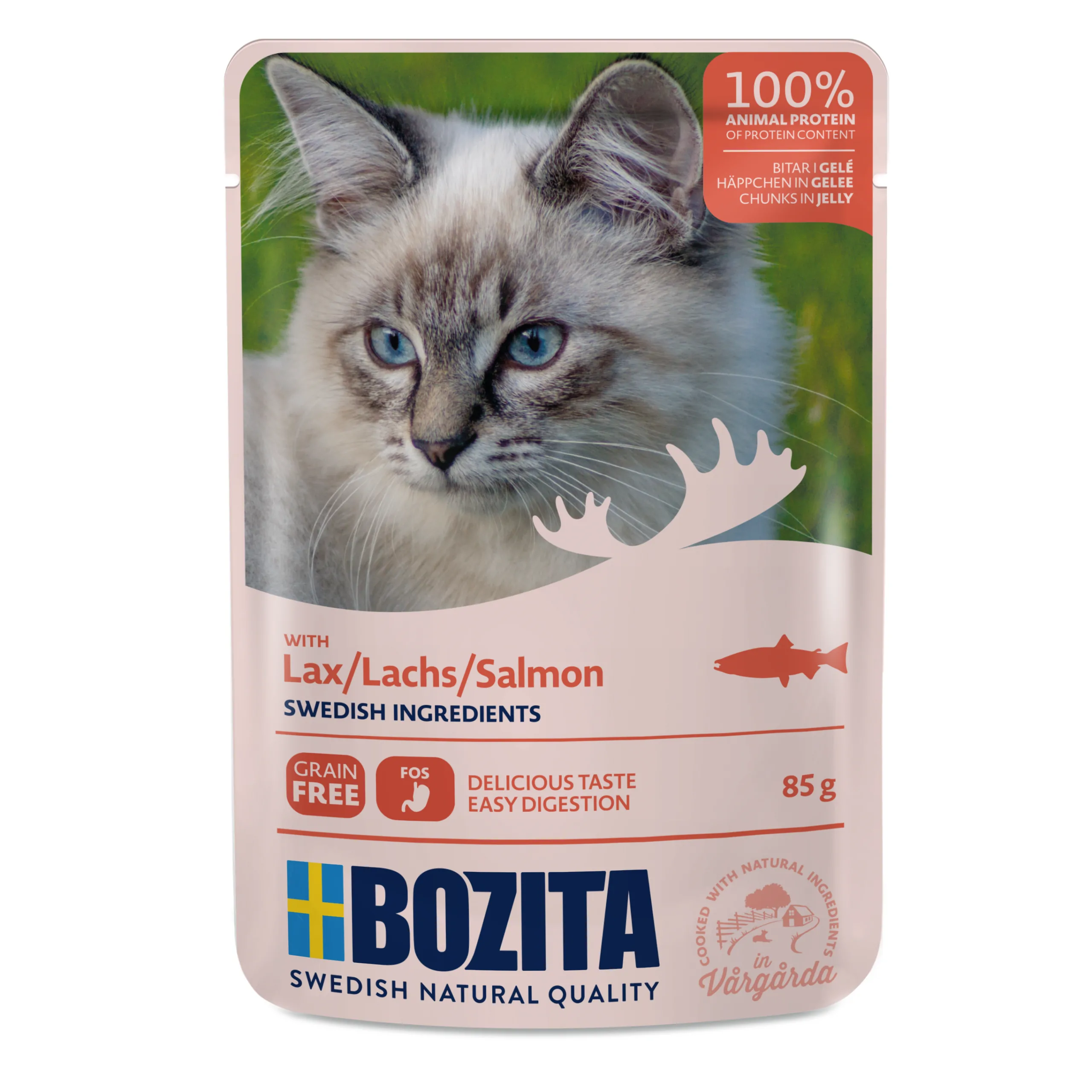 Bozita Fisch & Fleisch-Menü Häppchen in Gelee 12x85g – Bild 5