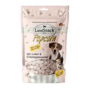 LandSnack Popcorn mit Leber und Grünlippmuschel 100g