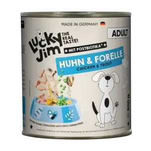 Lucky Jim® Classic Adult Huhn & Forelle - Dose - 800g