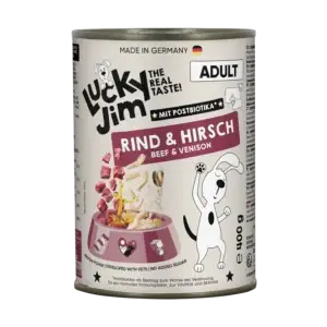 Lucky Jim® Classic Adult Rind & Hirsch - Dose - 400g