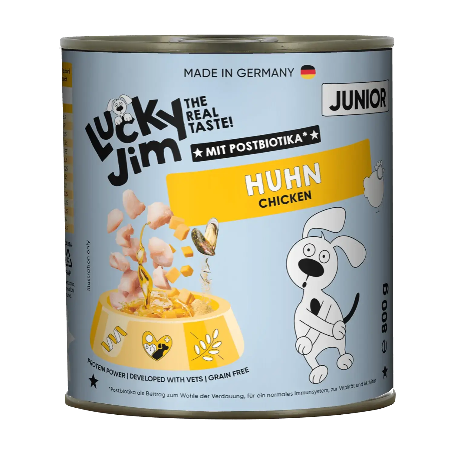 Lucky Jim® Classic Junior Huhn - Dose
