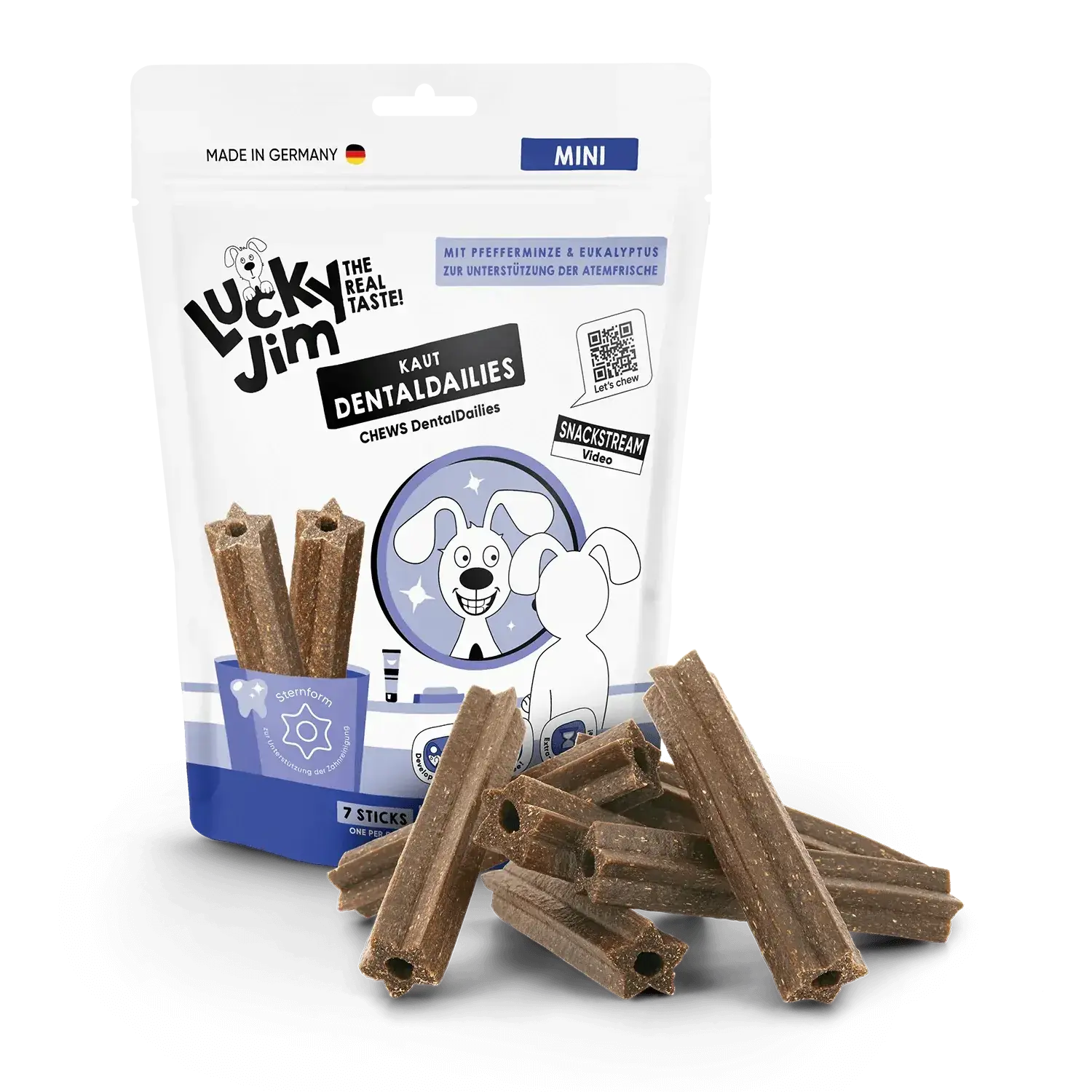 Lucky Jim® Dental Dailies Medium 250g – Bild 2