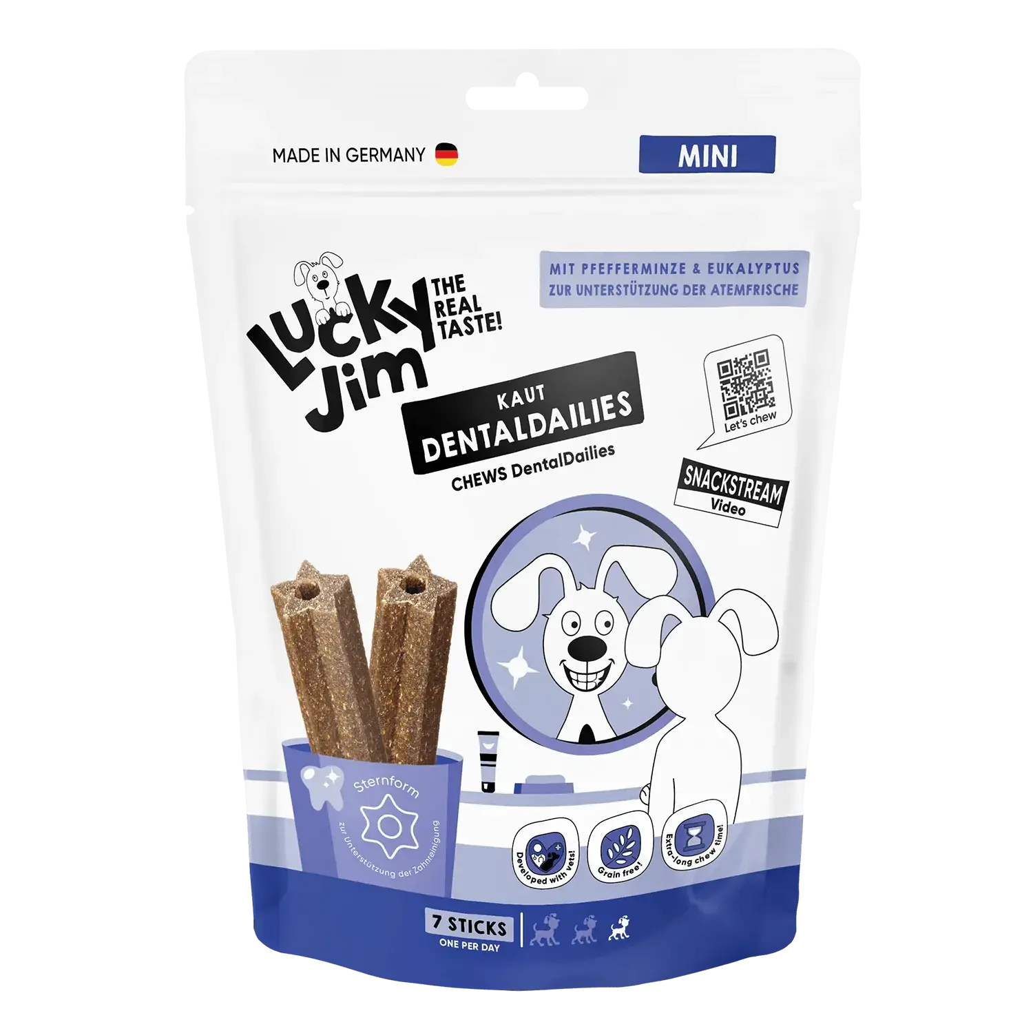 Lucky Jim® Dental Dailies Mini 170g