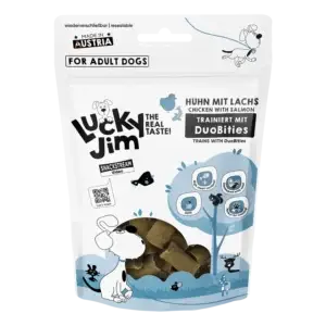 Lucky Jim® DuoBities Huhn mit Lachs 70g