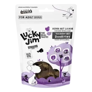 Lucky Jim® DuoBities Huhn mit Lamm 70g