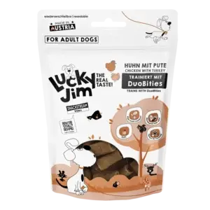 Lucky Jim® DuoBities Huhn mit Pute 70g