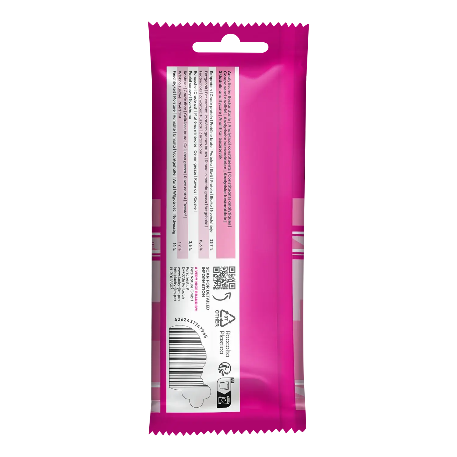 Lucky Jim® Gymies Lamm 75g – Bild 3