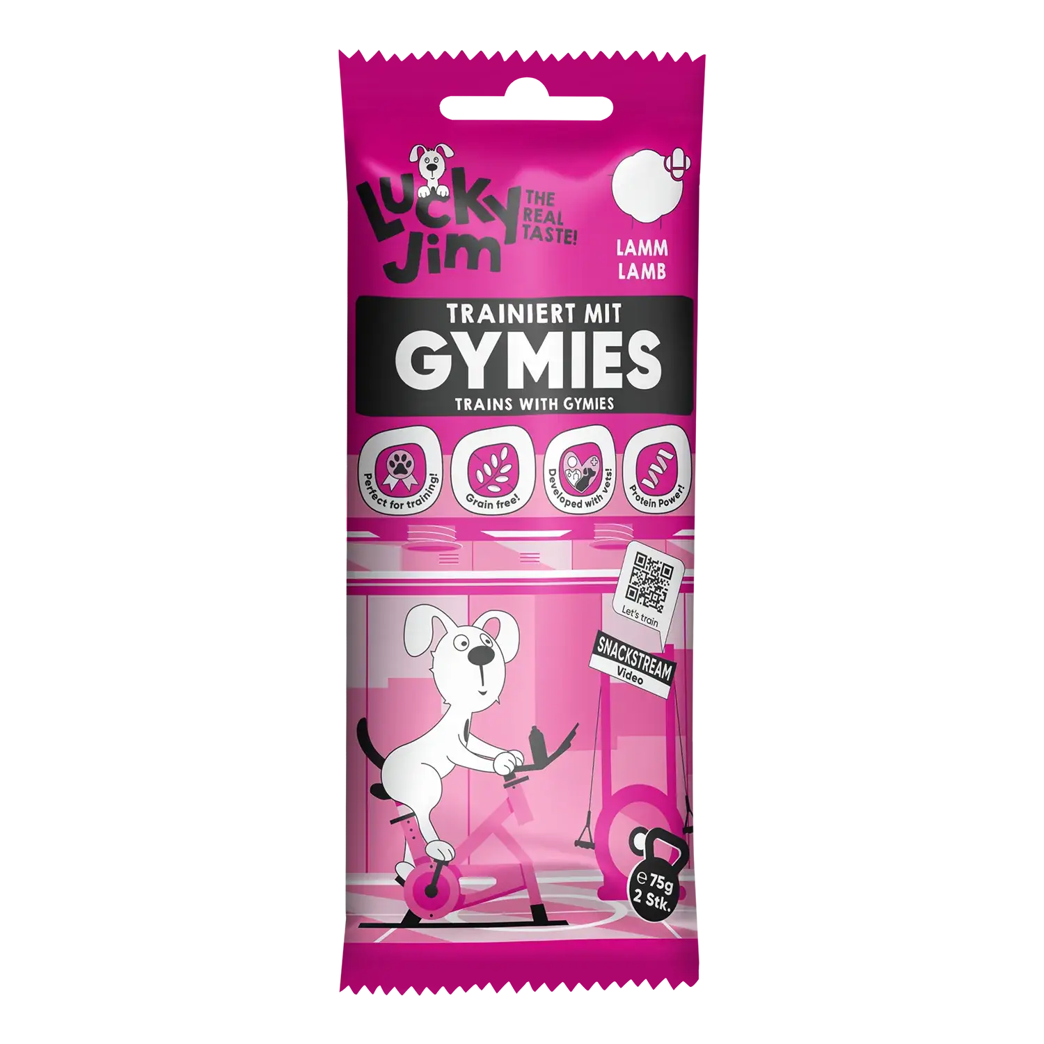 Lucky Jim® Gymies Lamm 75g