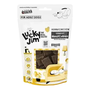 Lucky Jim® MeatCubies Huhn 70g