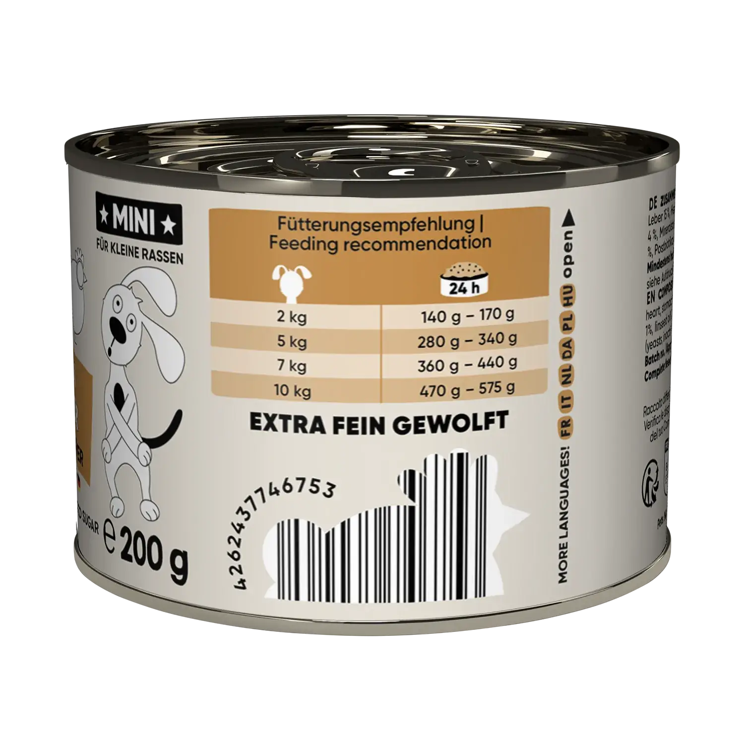 Lucky Jim® Mini Adult Huhn & Leber - Dose – Bild 3