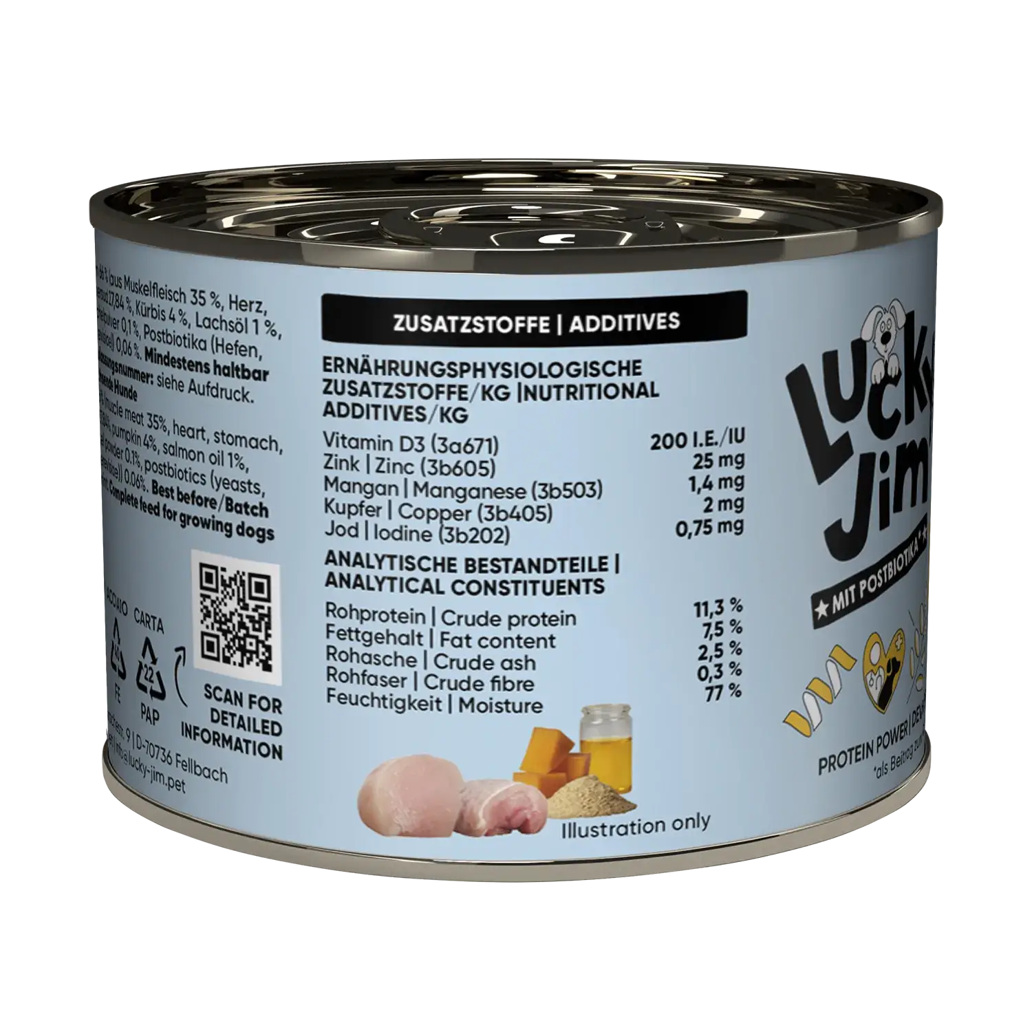 Lucky Jim® Mini Junior Huhn - Dose – Bild 7