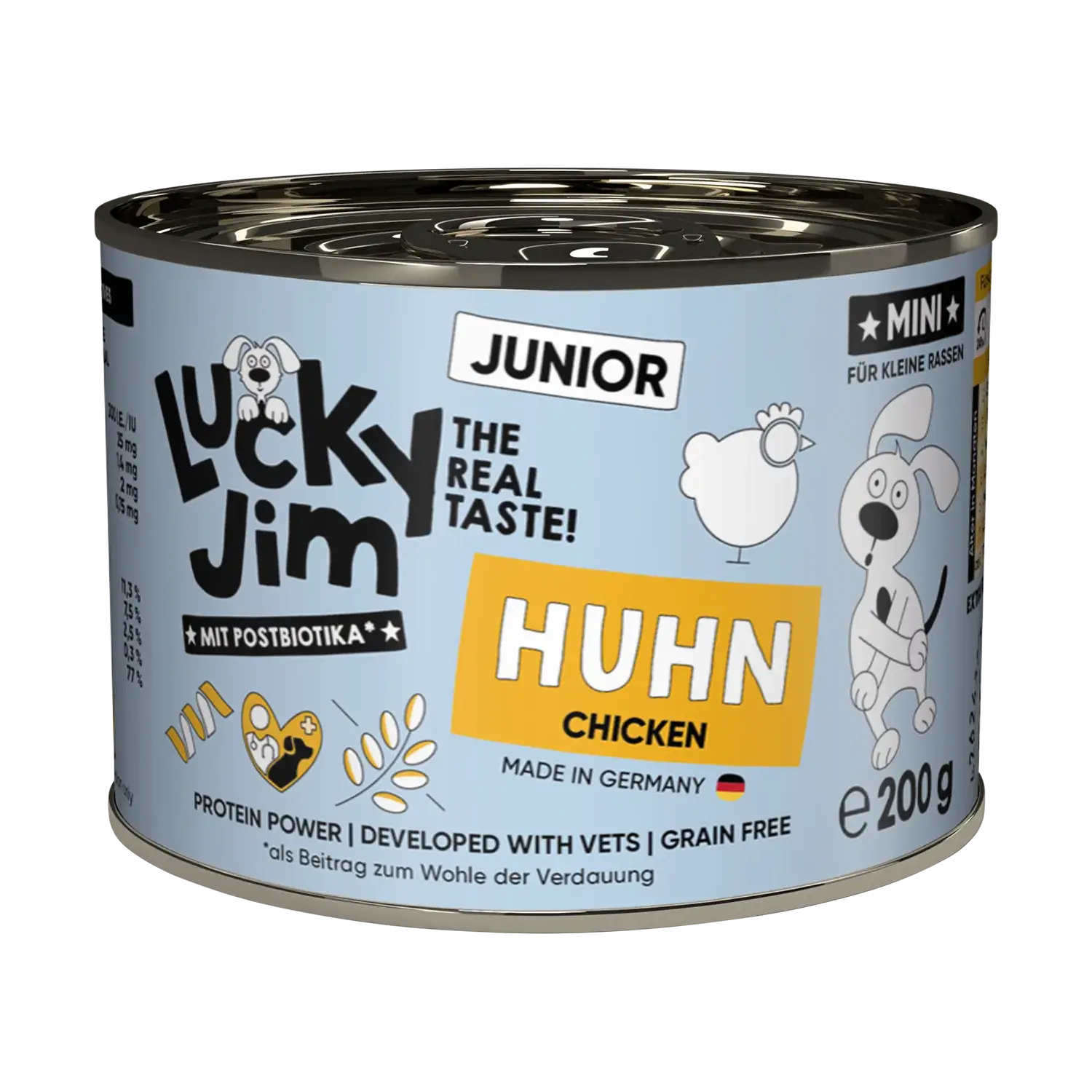 Lucky Jim® Mini Junior Huhn - Dose
