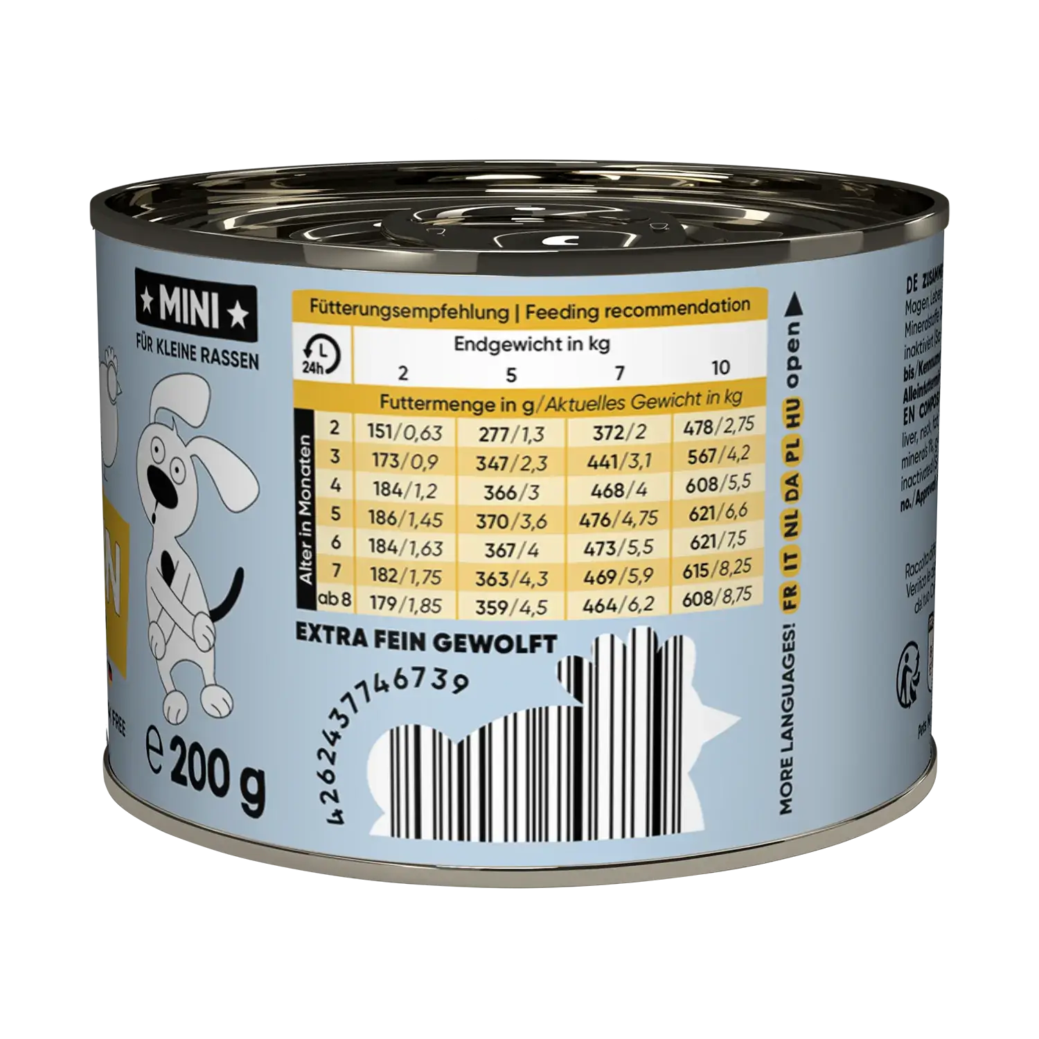 Lucky Jim® Mini Junior Huhn - Dose – Bild 3