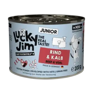 Lucky Jim® Mini Junior Rind & Kalb 200g - Dose