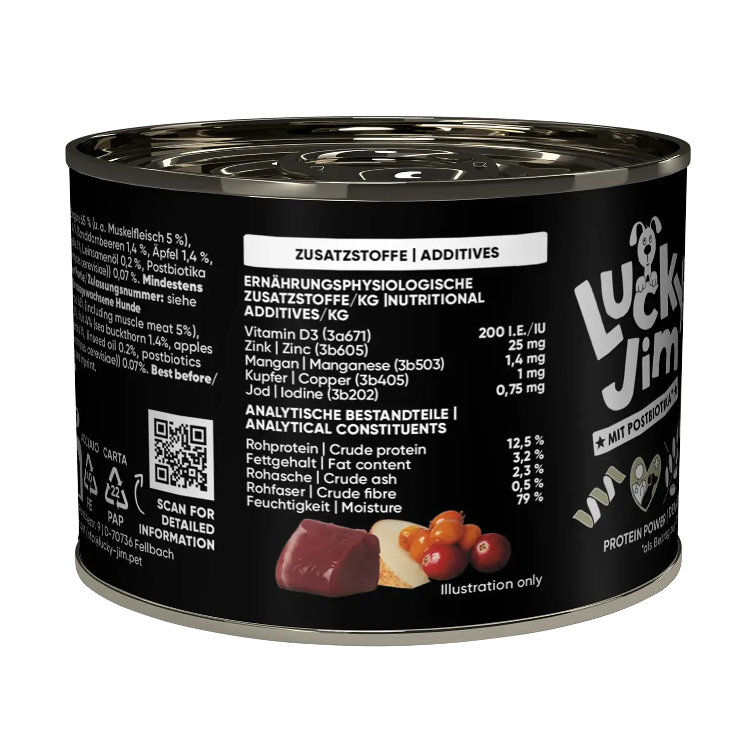 Lucky Jim® Mini Mono Känguru 200g - Dose – Bild 7