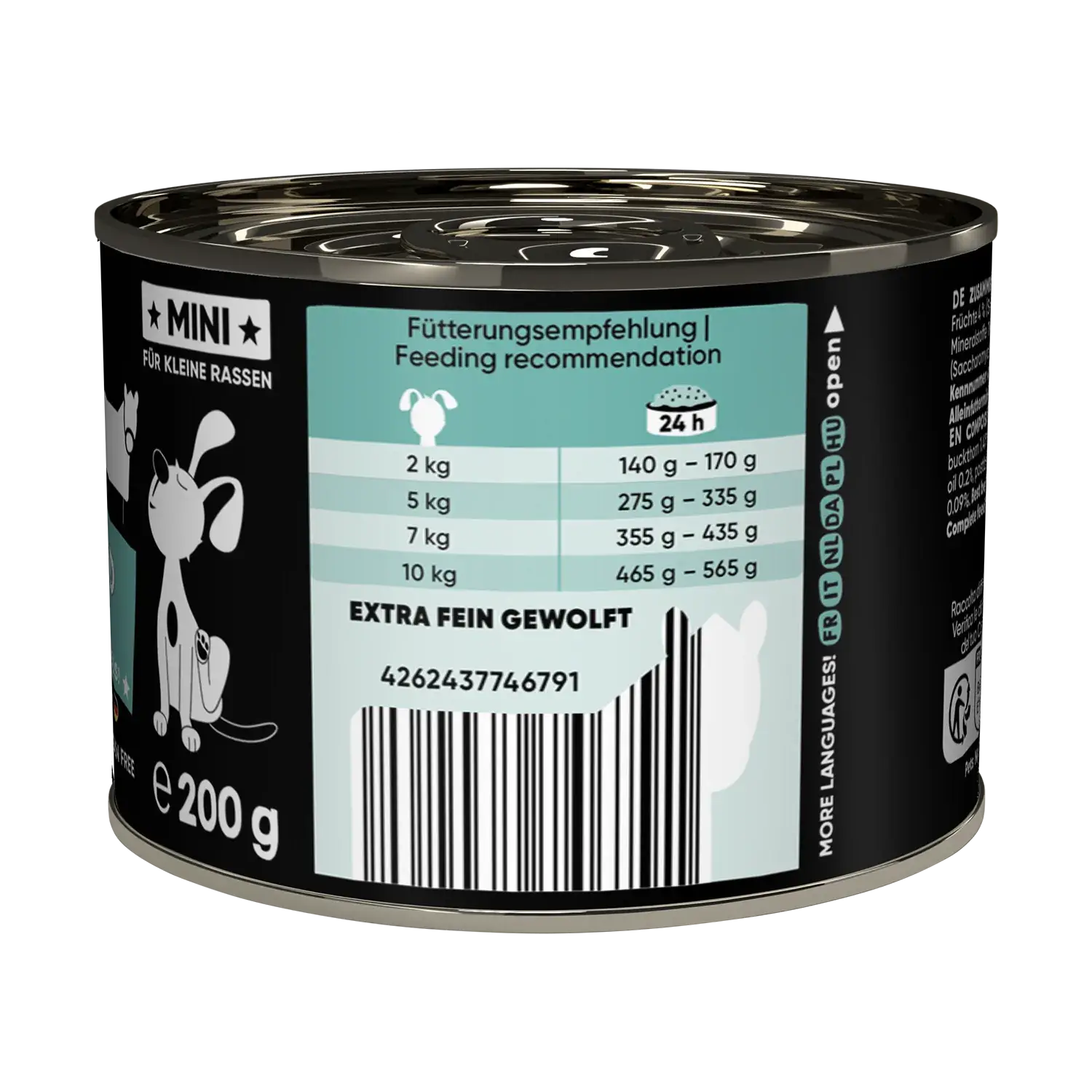 Lucky Jim® Mini Mono Pferd 200g - Dose – Bild 3