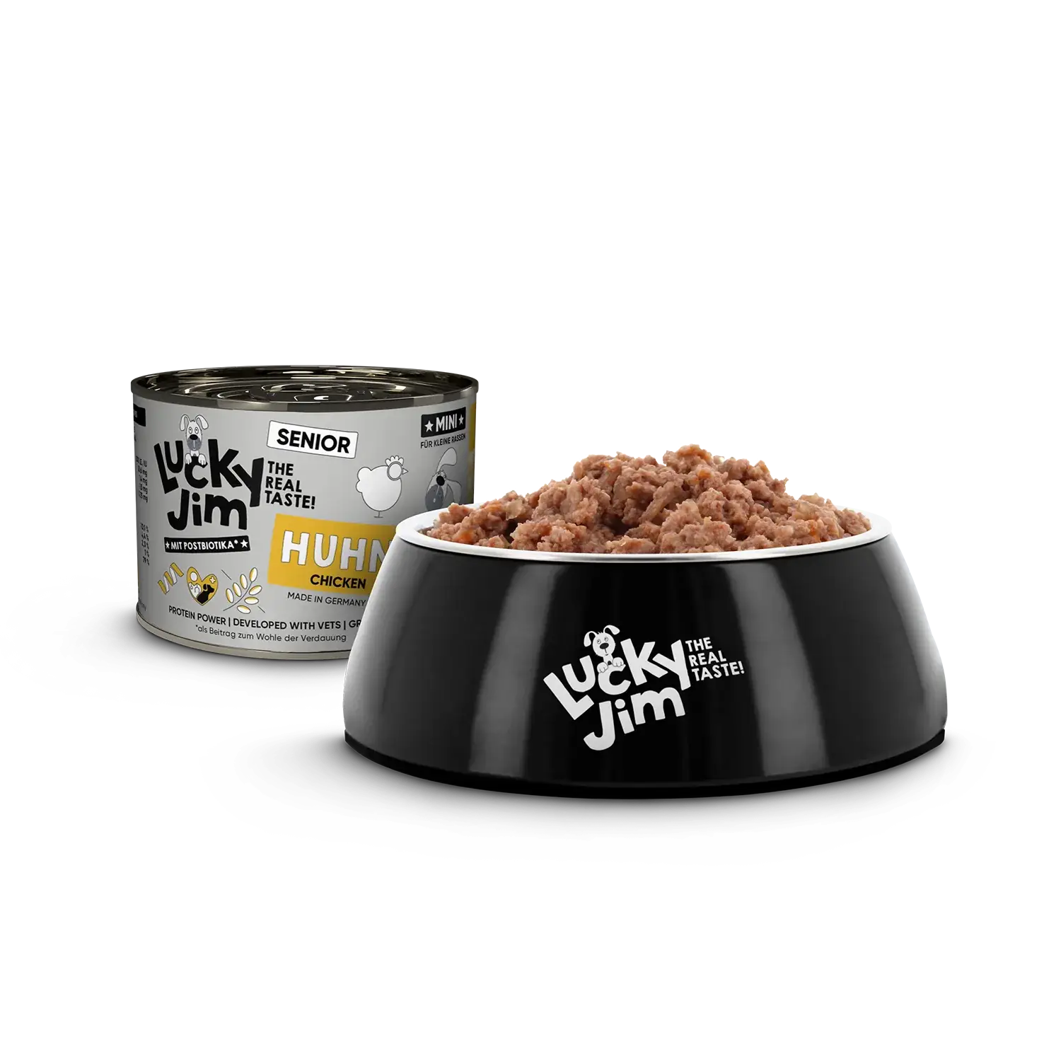 Lucky Jim® Mini Senior Huhn 200g - Dose – Bild 6