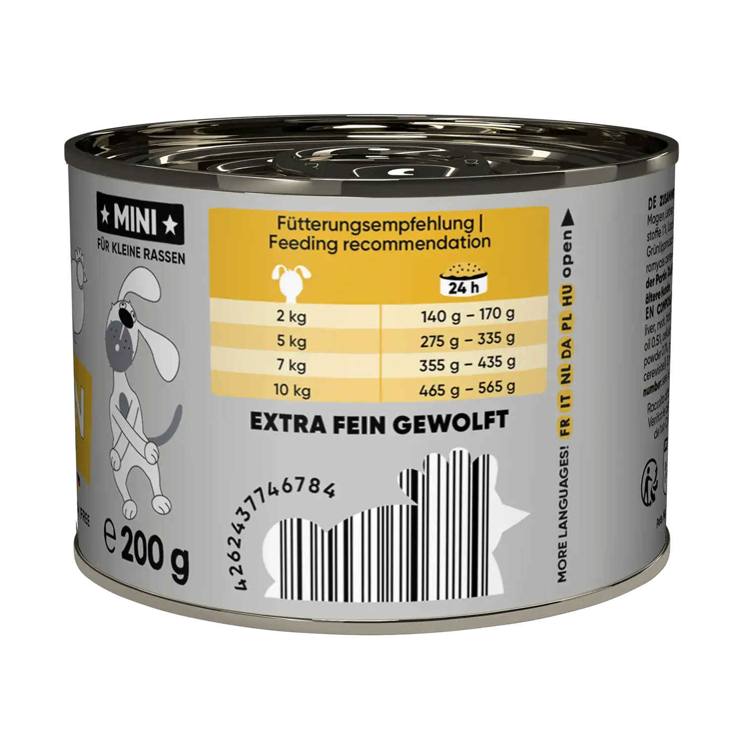Lucky Jim® Mini Senior Huhn 200g - Dose – Bild 3